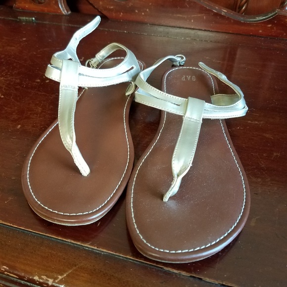 GAP Shoes - GAP silver sandals - 9